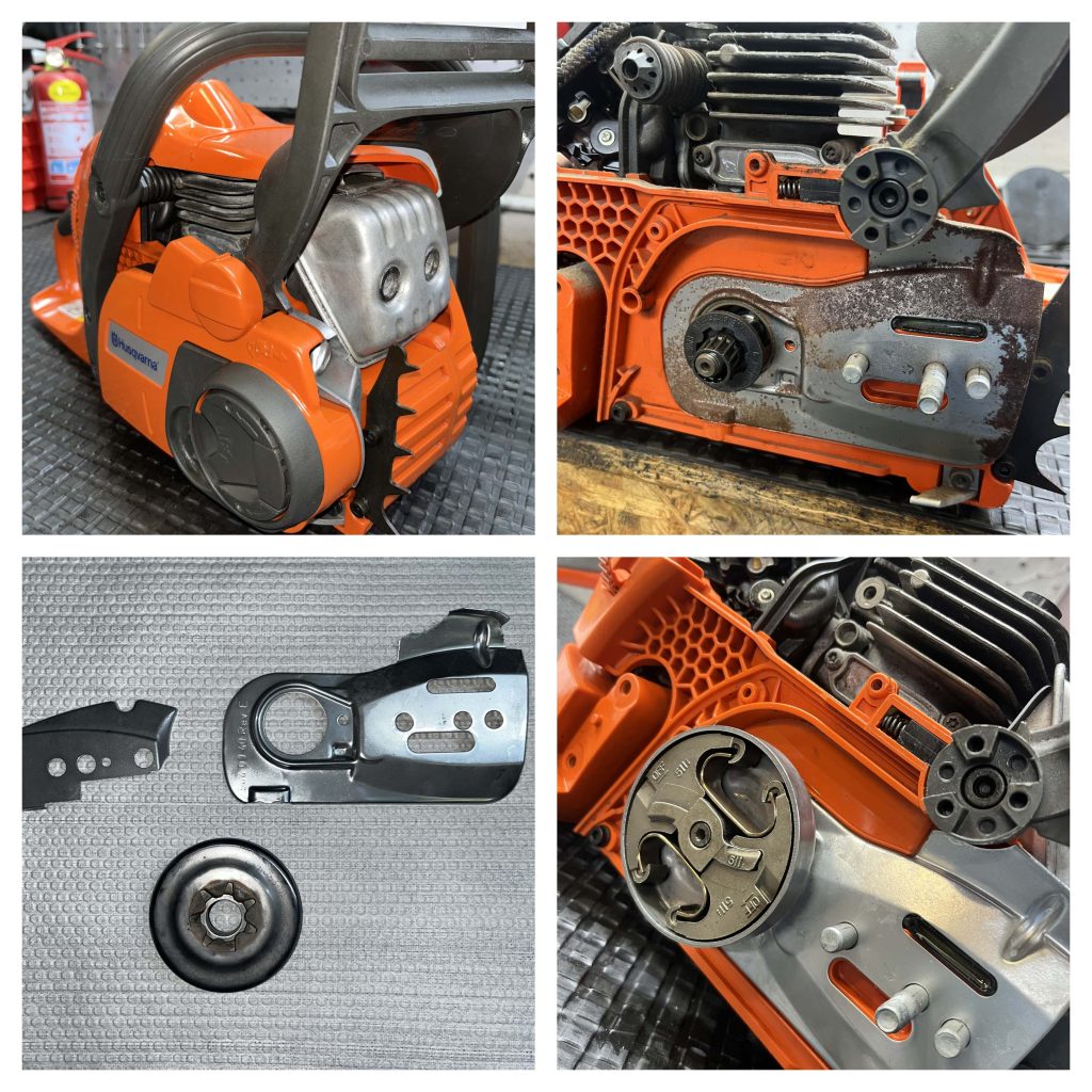 motosierra reparación